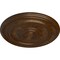 Ekena Millwork Kepler Traditional Medallion (For Canopies up to 4 1/2"), 19 3/4"OD x 1 1/2"P, Root Beer Crackle CM20KPRBC - alternate 2